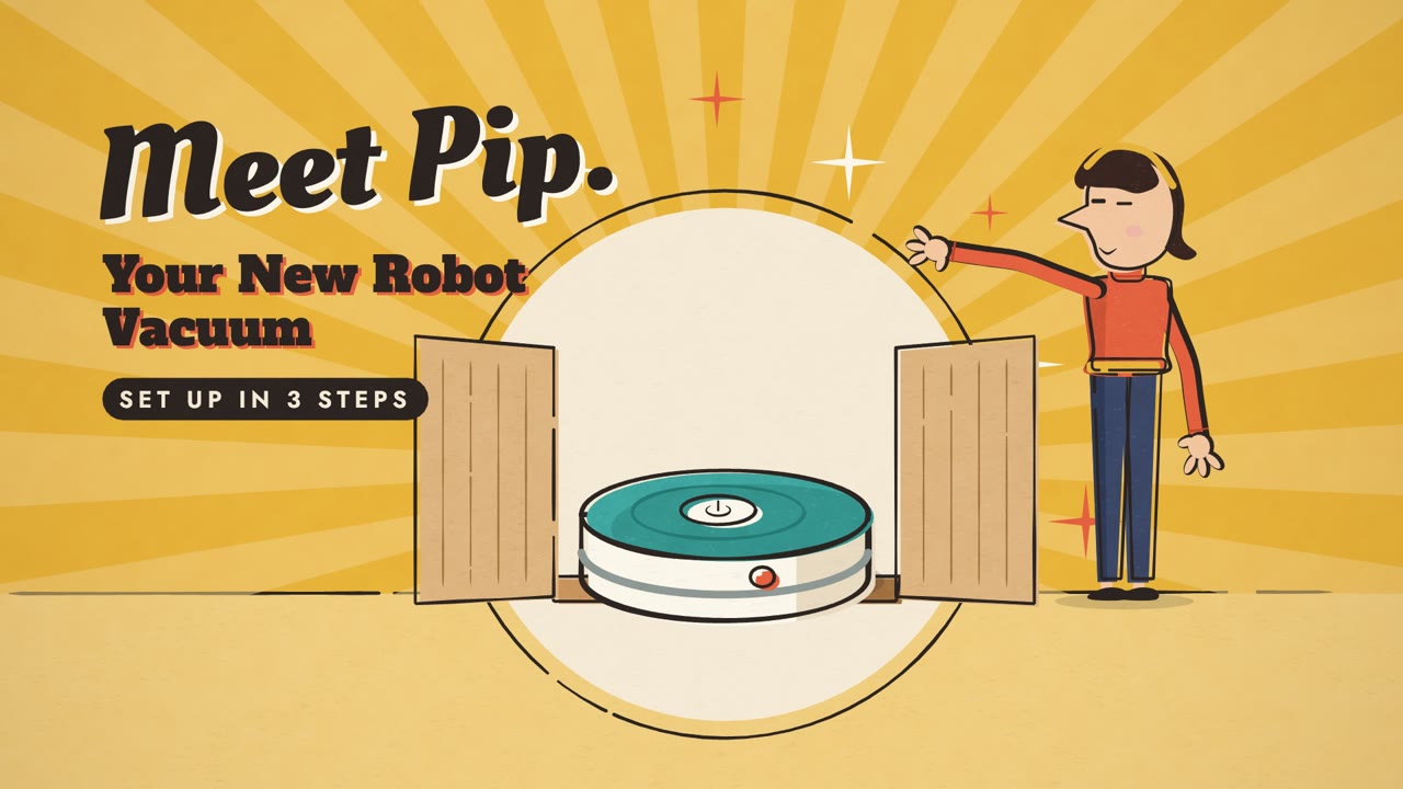 Mid-century Cartoon — Meet Pip