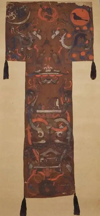 汉代帛画风格视觉示例