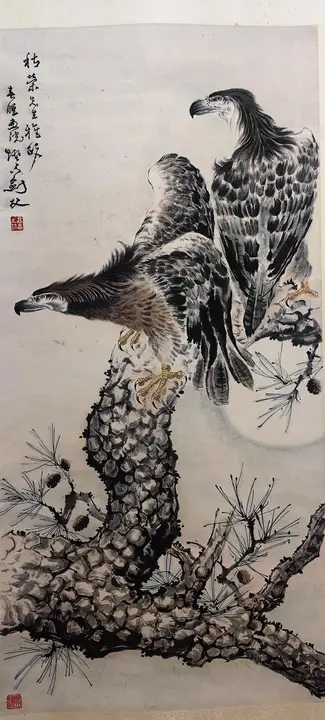 岭南画派风格视觉示例