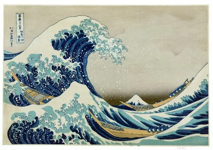 浮世绘风格视觉示例